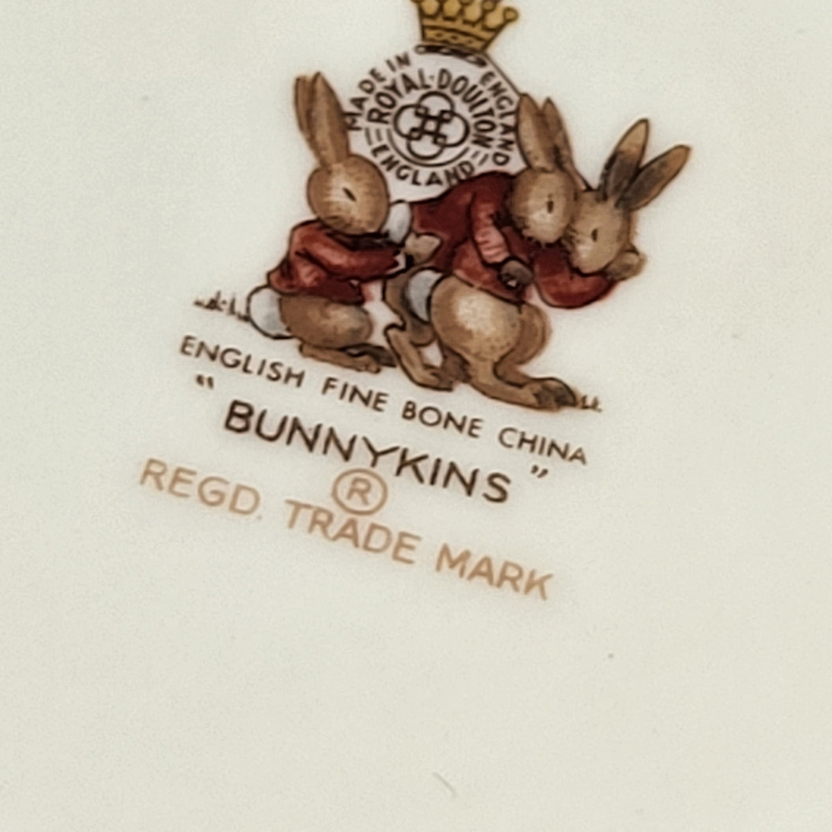 Royal Doulton "Bunnykins" Nurseryware Fine Bone China (4pc Mixed Lot) - NO SHIPPING