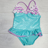 PS10- Floatmini mermaid one piece swimsuit, 3T, good condition - retails for $50 new