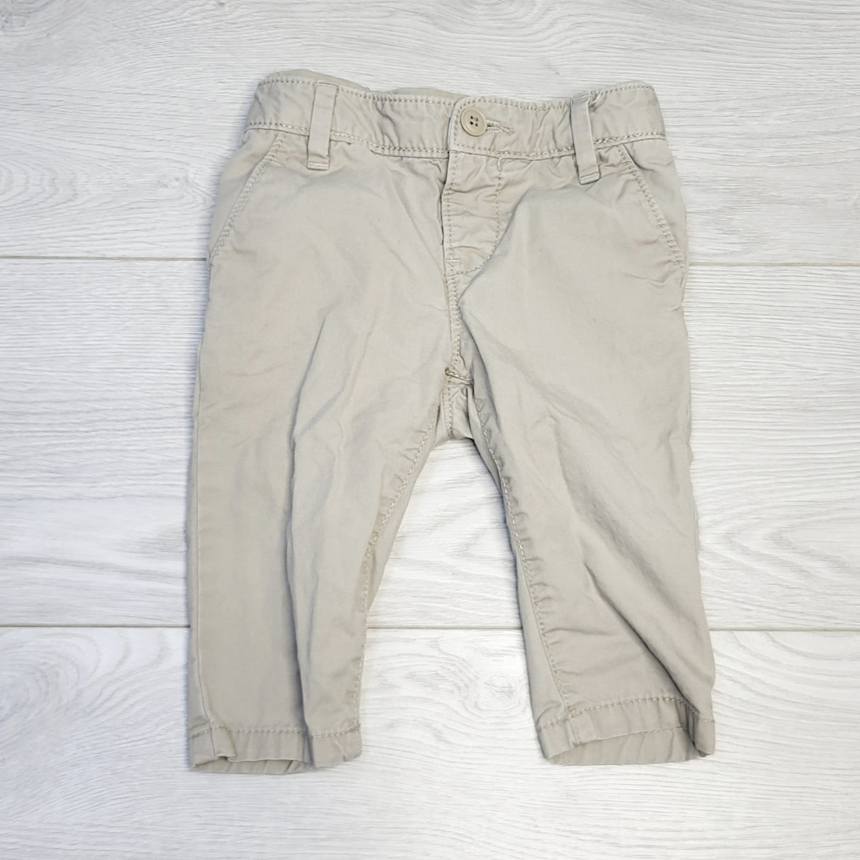 CHOL2 - Gap khaki pants with cotton waistband, size 6-12 months