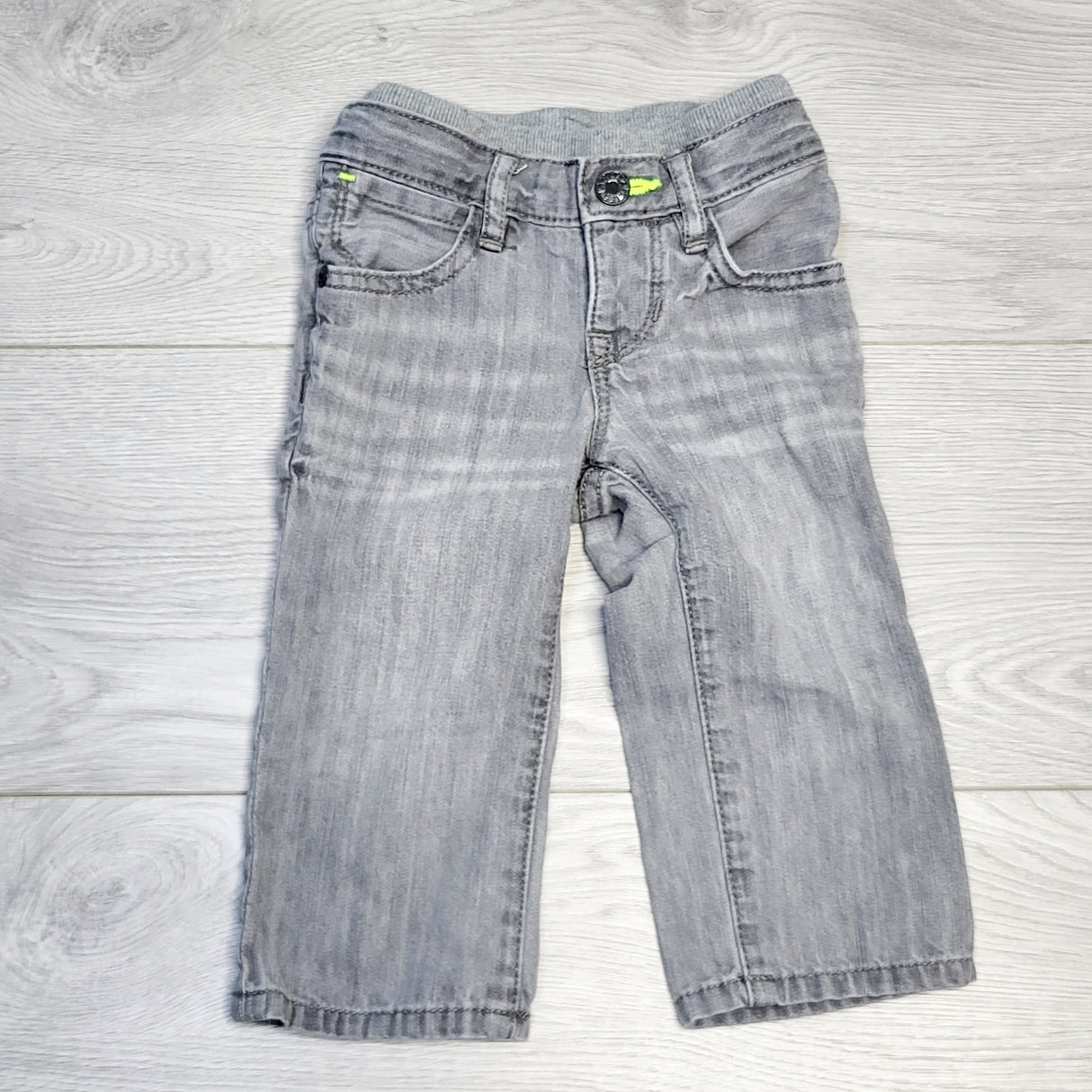 CHOL2 - Gap grey jeans with cotton waistband, size 3-6 months