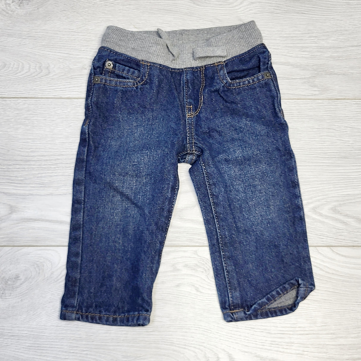 CHOL2 - Children's Place jeans with cotton waistband, 6-9 months