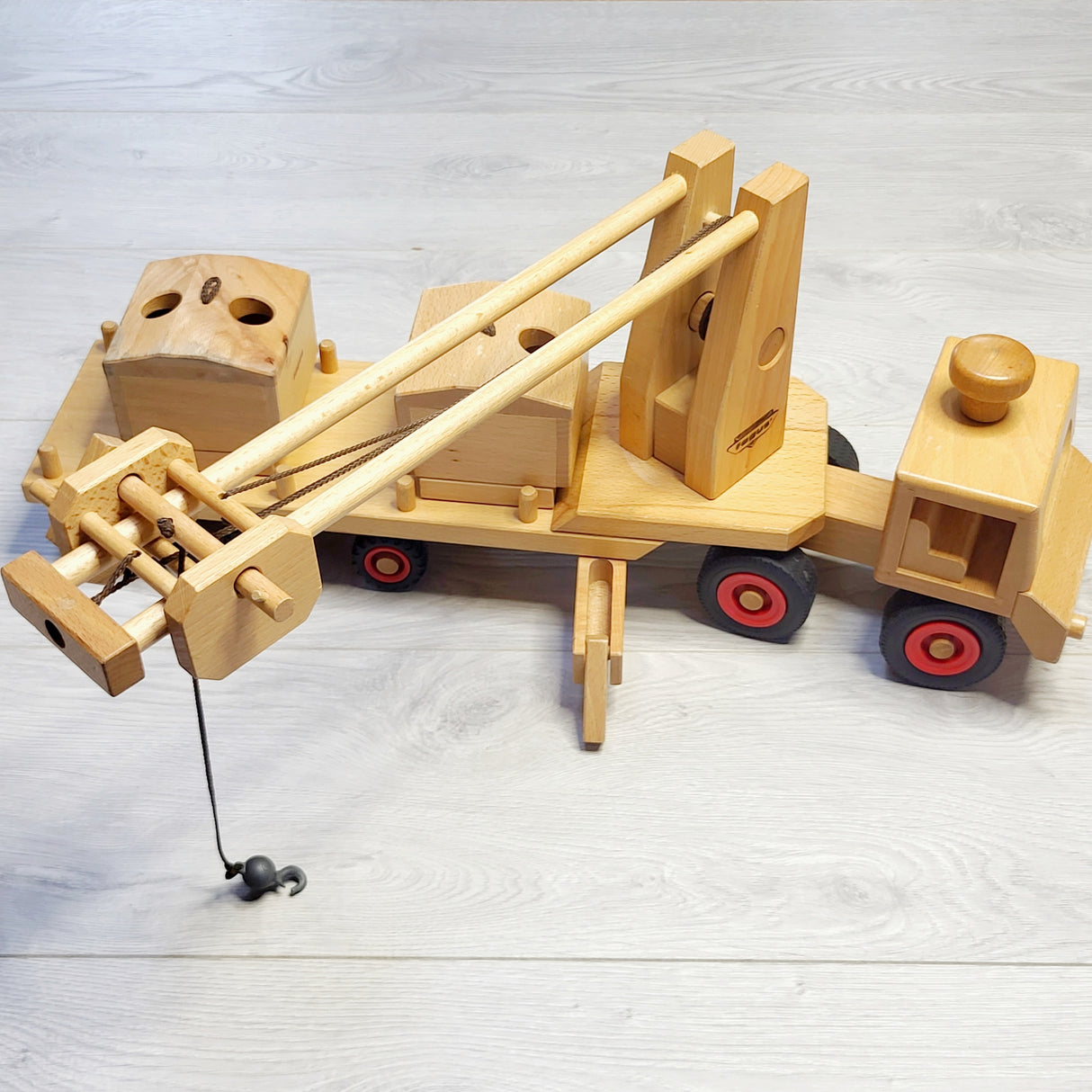 JHTC3 - Fagus wooden crane truck - local pick up or delivery only. Retails for $350 new