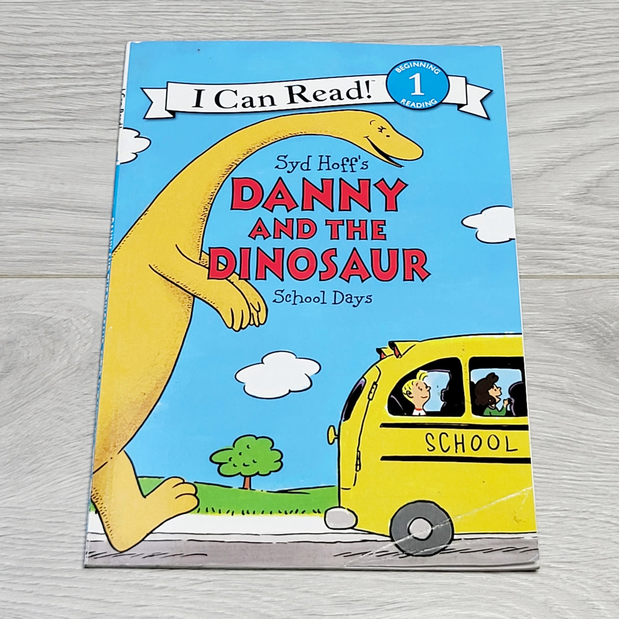 SPLT1 - Danny and the Dinosaur: School Days.  Soft cover early reader book