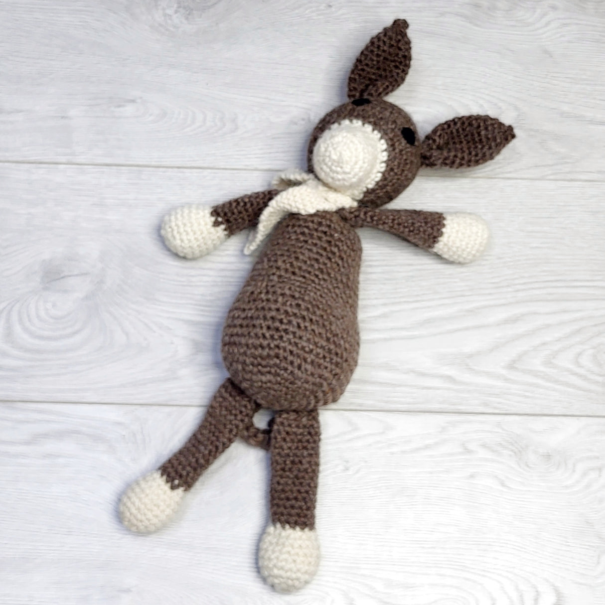 SPLT4 - Handmade crochet kangaroo plush