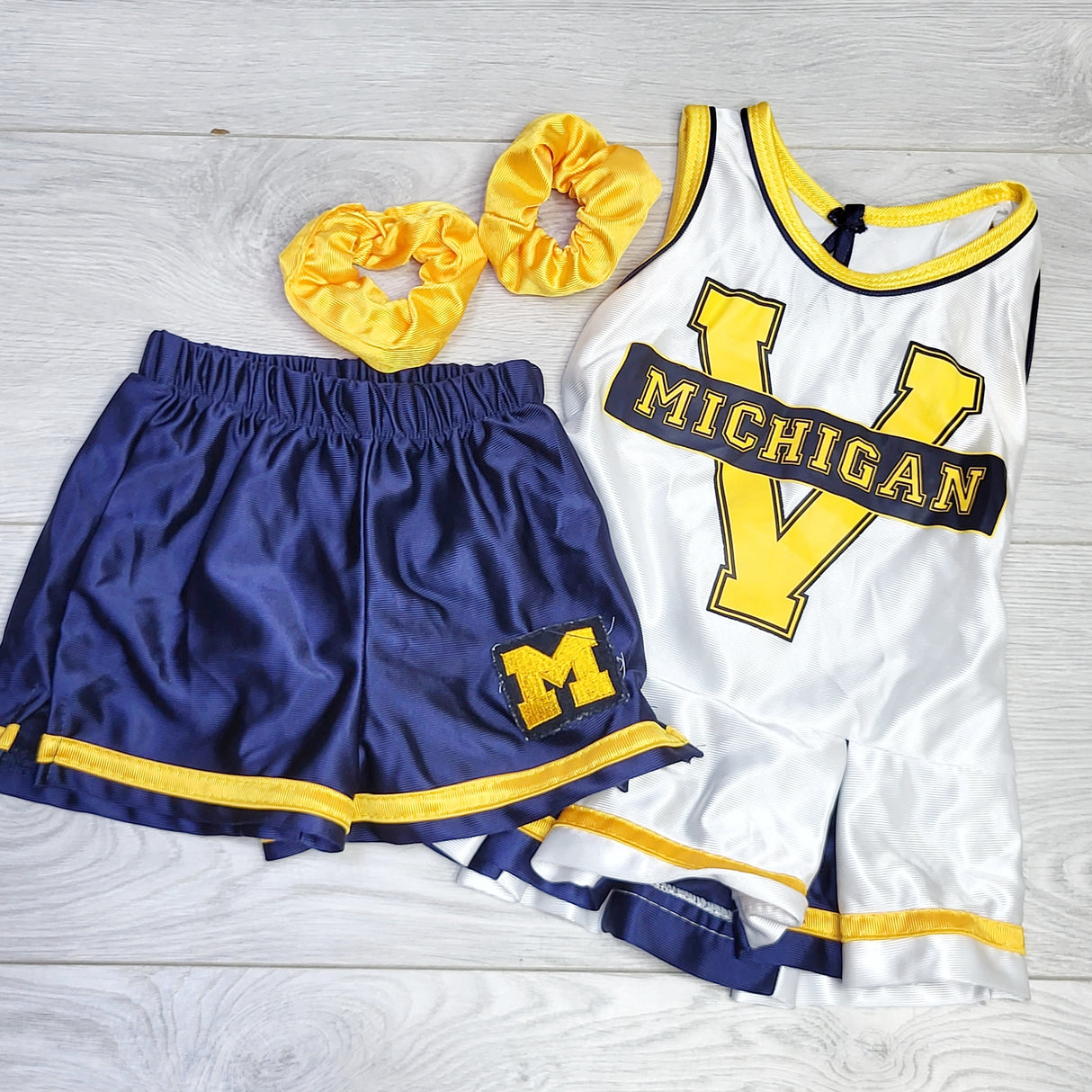 MSNDS2 - Michigan Cheerleader costume. Size 18 months