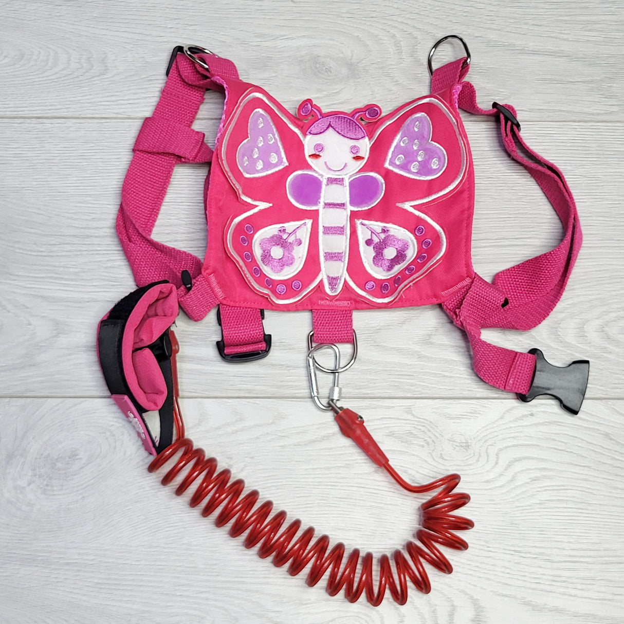 CRTH2 - Pink butterfly toddler harness