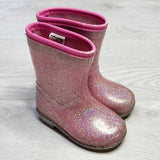 CRTH2 - Carters pink sparkle rain boots. Size 5
