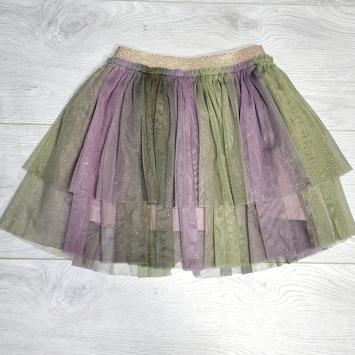 HWIL1 - Minymo multi-colured tulle skirt. Size 4T