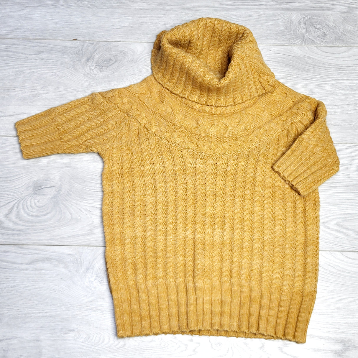 HWIL1 - Vingnette yellow "Samantha" sweater. Size 5T