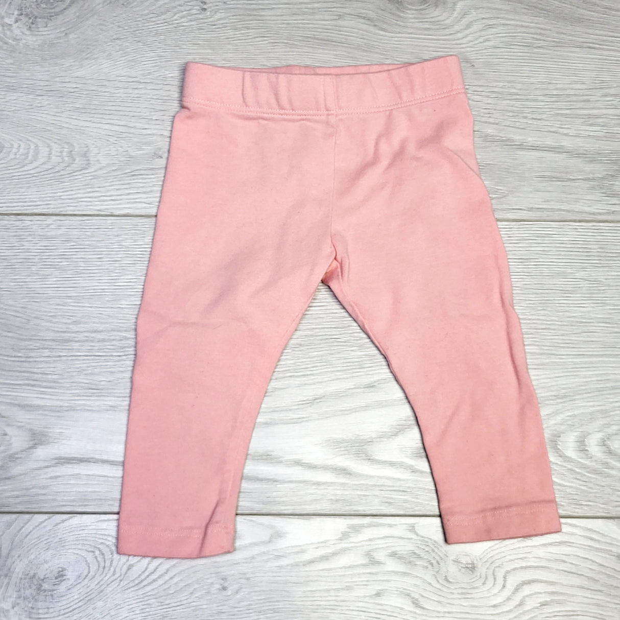 KJHN1 - George pink cotton leggings. Size 6-12 months