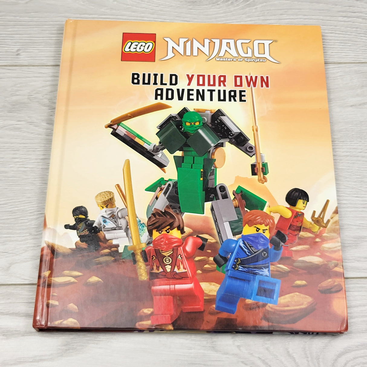 LPXT2 - LEGO Ninjago Build Your Own Adventure hardcover book