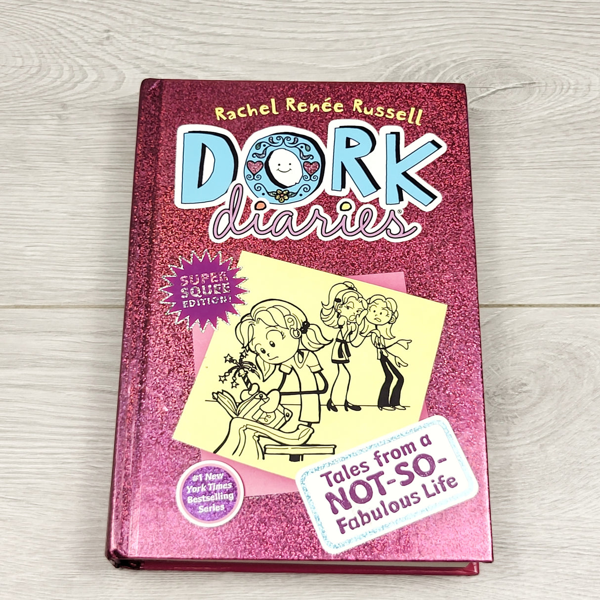 KBRD1 - Tales from a Not So Fabulous Life. Hardcover Dork Diaries chapter book