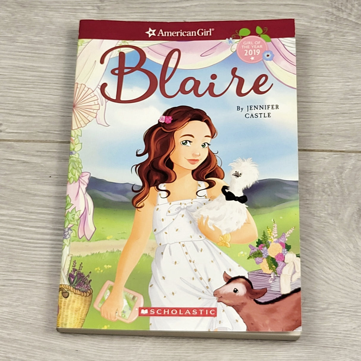 KBRD12 - Blaire. Soft cover American Girl chapter book