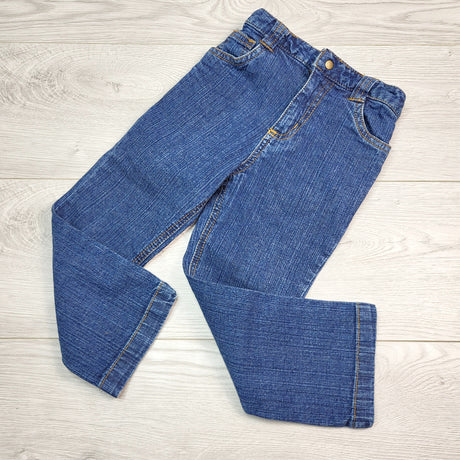 ABW1 - George jeans with floral embroidery. Size 3T