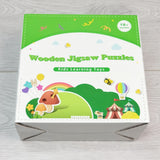 GBAR2 - NEW - 6-pack of wooden jigsaw puzzles