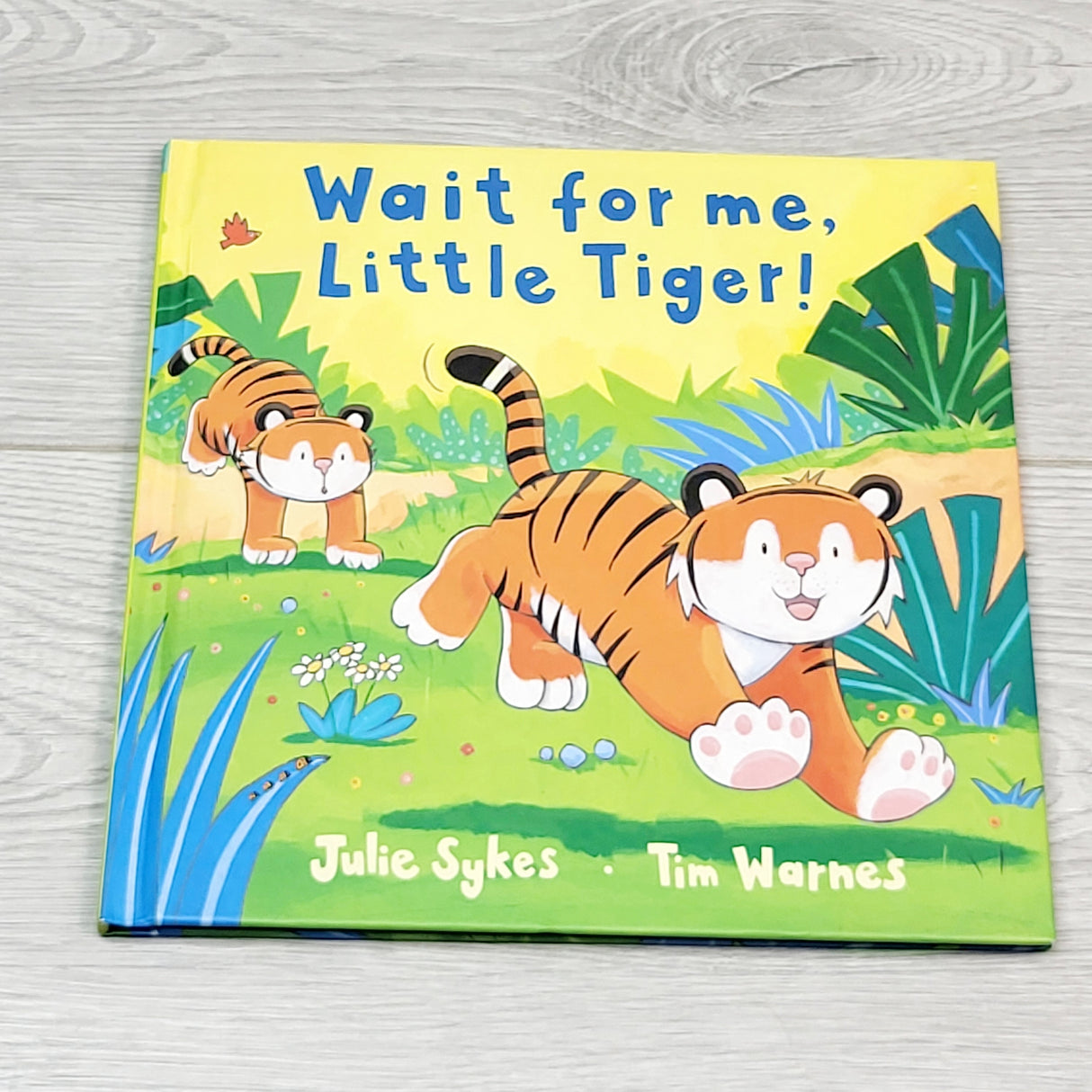 KBRD2 - Wait For Me Little Tiger. Hardcover book