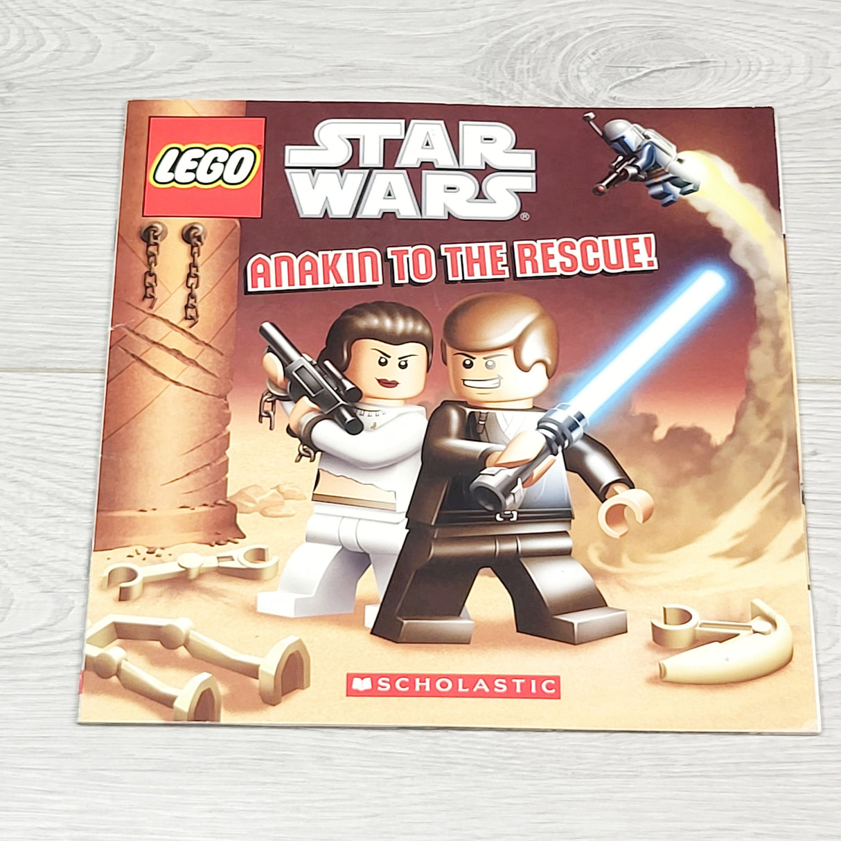 KBRD2 - LEGO Star Wars Anakin to the Rescue. Soft cover book