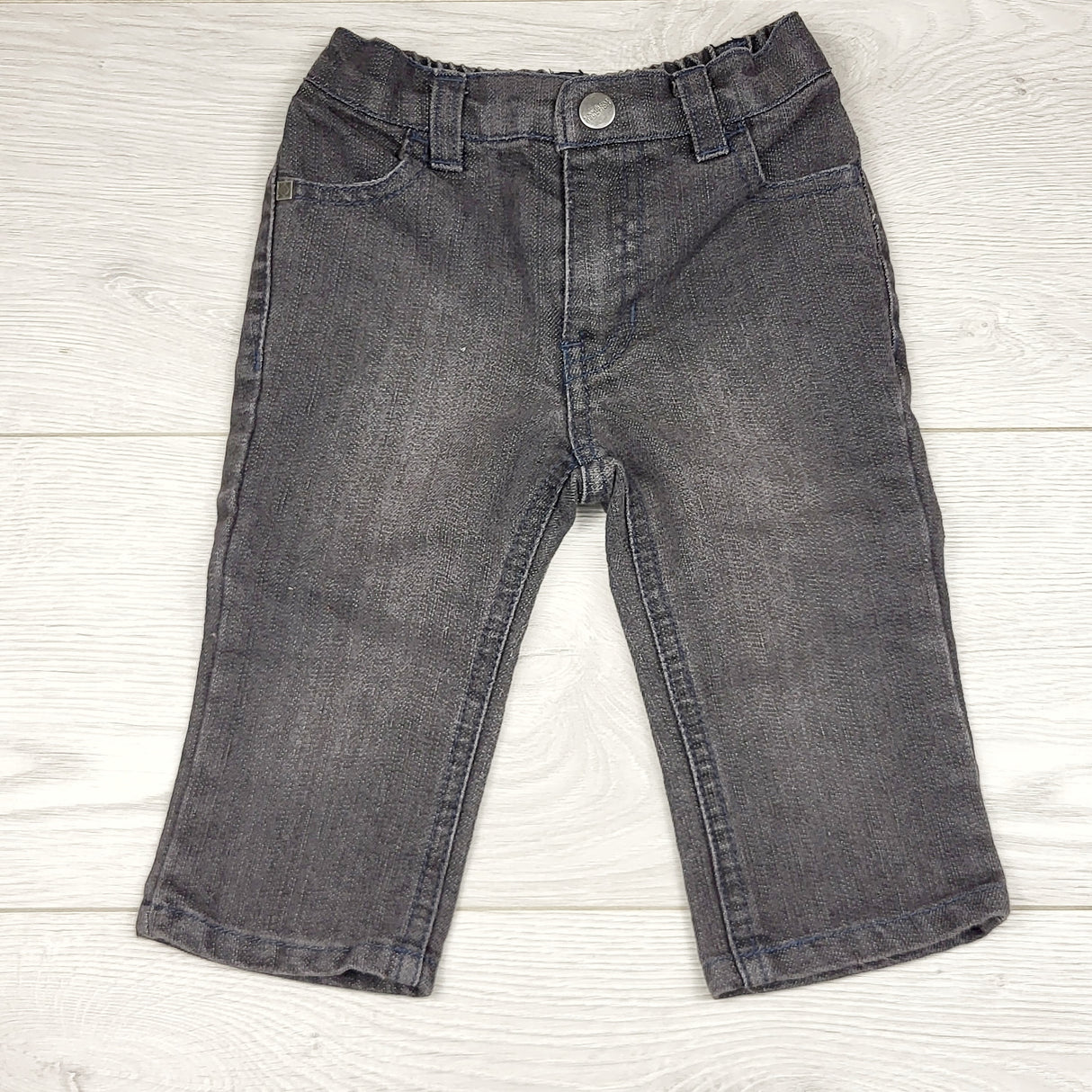 CSAL6 - Kenneth Cole grey denim pants. Size 12 months