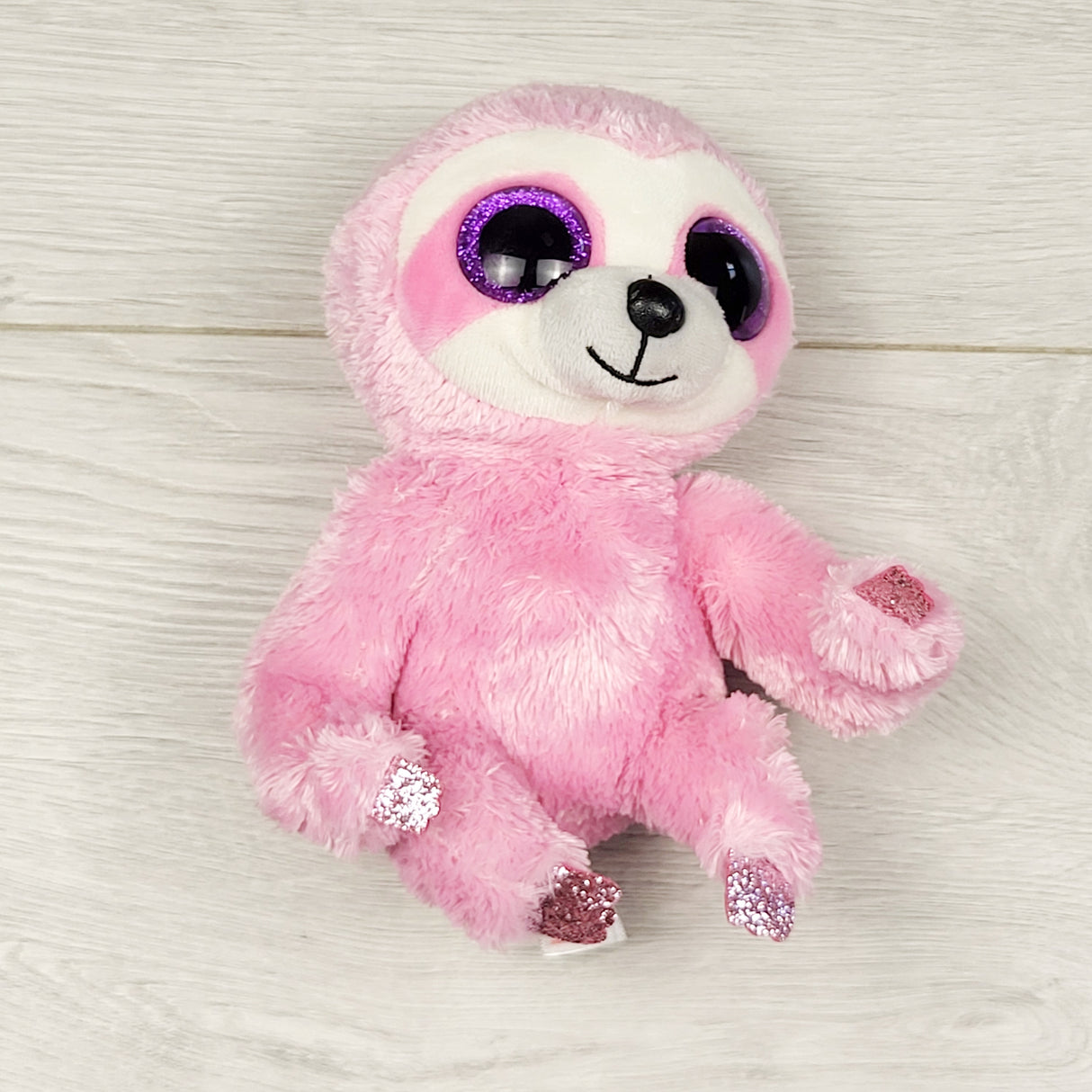 APPL1 - Ty Beanie Boo 6 inch sloth plush