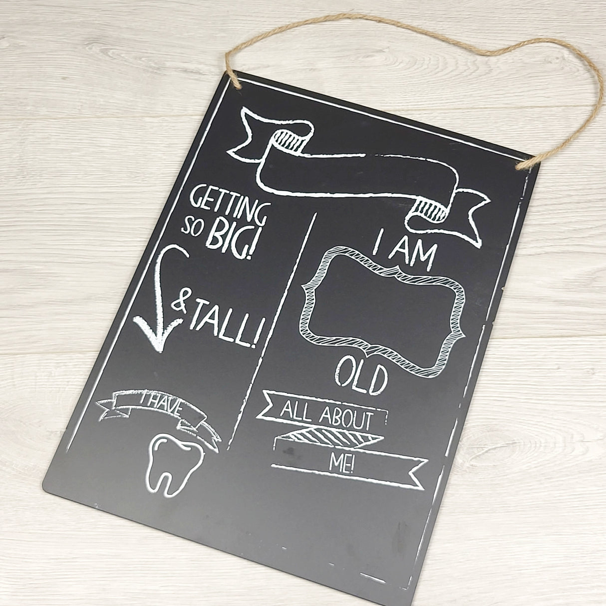 MRSH2 - Milestone Chalkboard - local pick up or delivery only