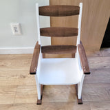 DMLS1 - Kid's wooden rocking chair. Local pick up or delivery only