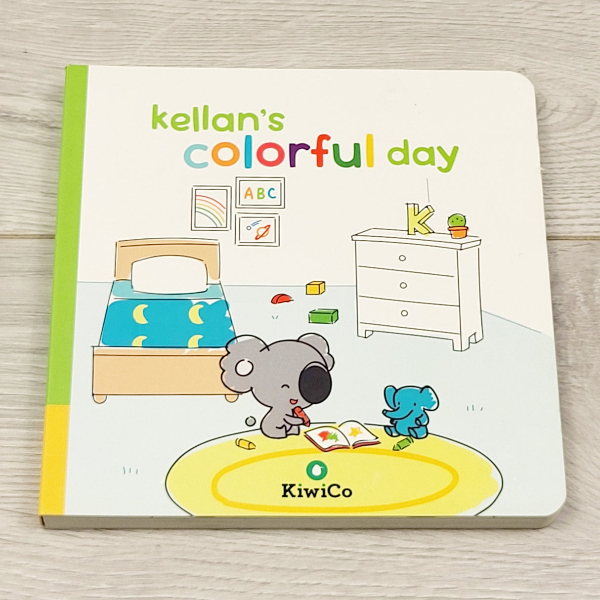 DMLS1 - Kellan's Colorful Day. Board book