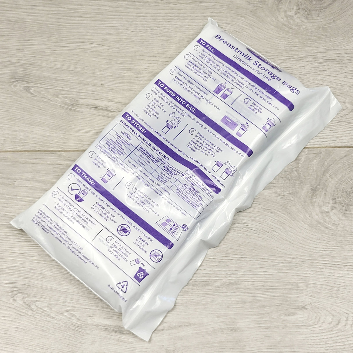 KWTT1 - Lansinoh breastmilk storage bags