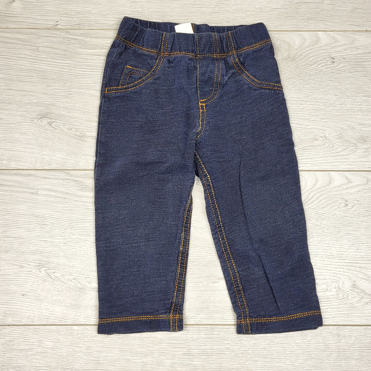 MIRE1 - Carters denim look cotton pants. Size 18 months