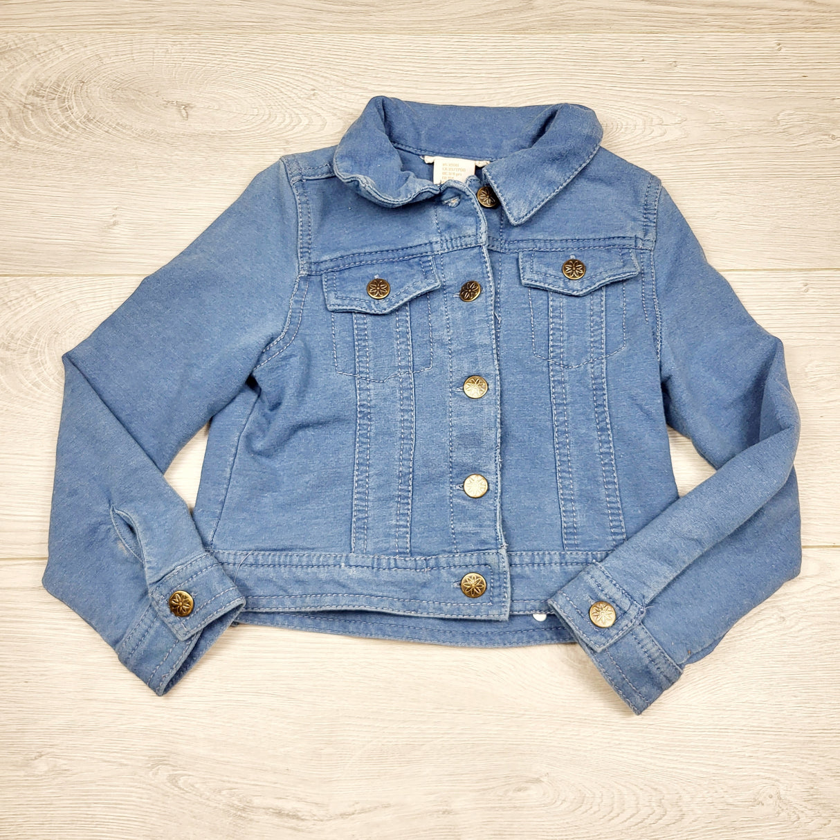 AKUR11 - Cynthia Rowley denim look cotton jacket. Size 4T