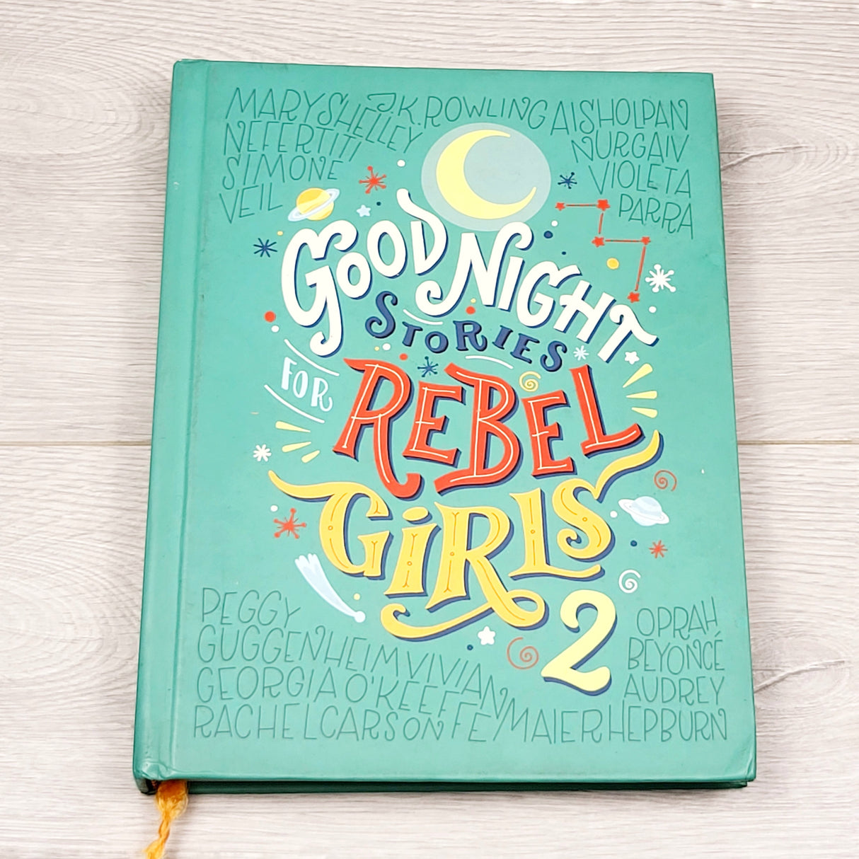 SPLT2 - Good Night Stories for Rebel Girls 2. Hardcover book. Local pick up or delivery only