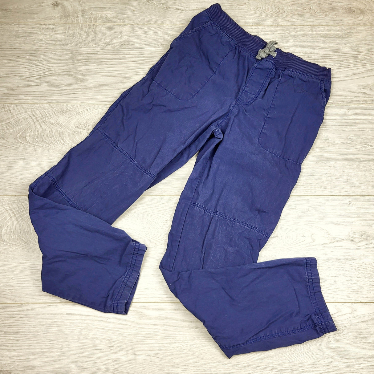 CHAM1 - Carters navy drawstring pants. Size 8