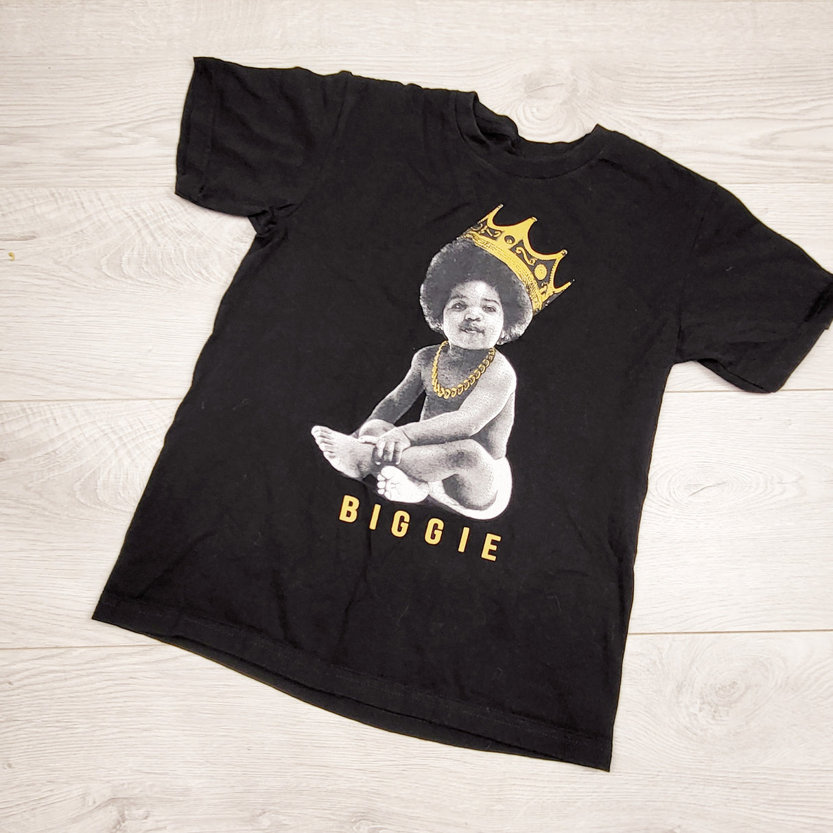 SPLT2 - Notorious B.I.G. Baby King t-shirt. Size large