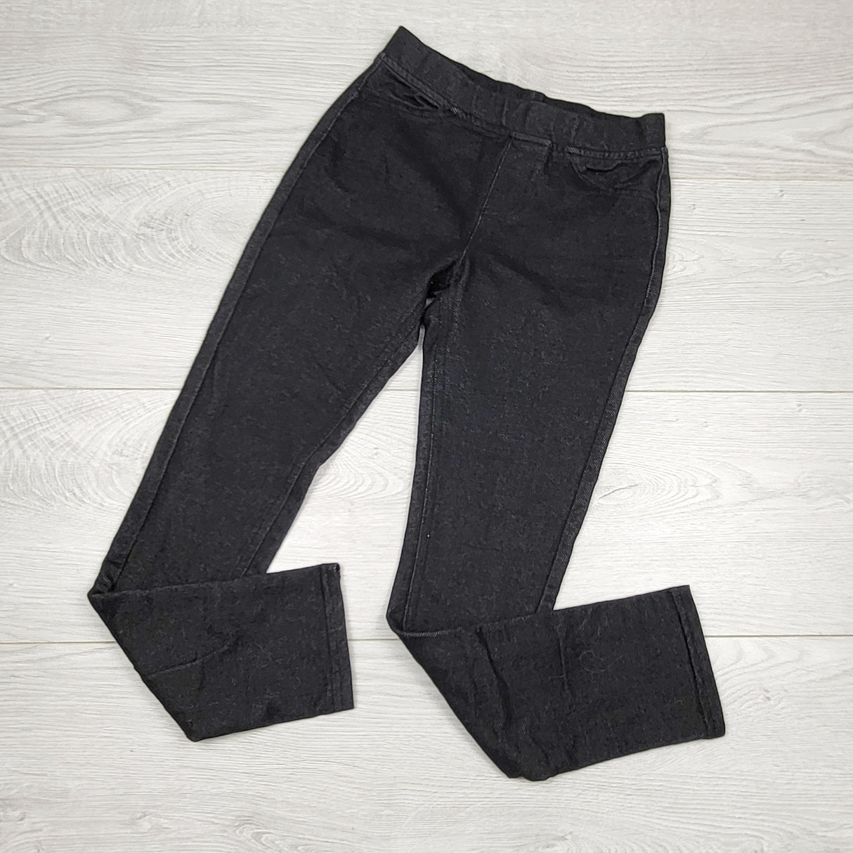 SPLT2 - Abby Muse denim look cotton leggings. Size 7/8