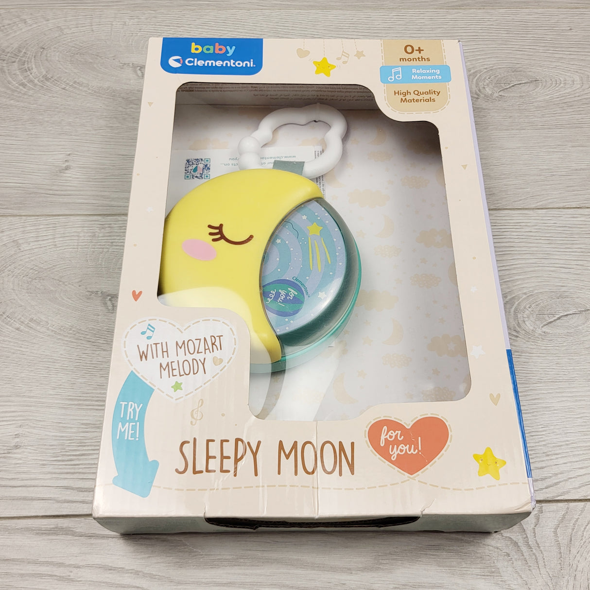 MBLK22 - NEW - Baby Clementoni Sleepy Moon music player