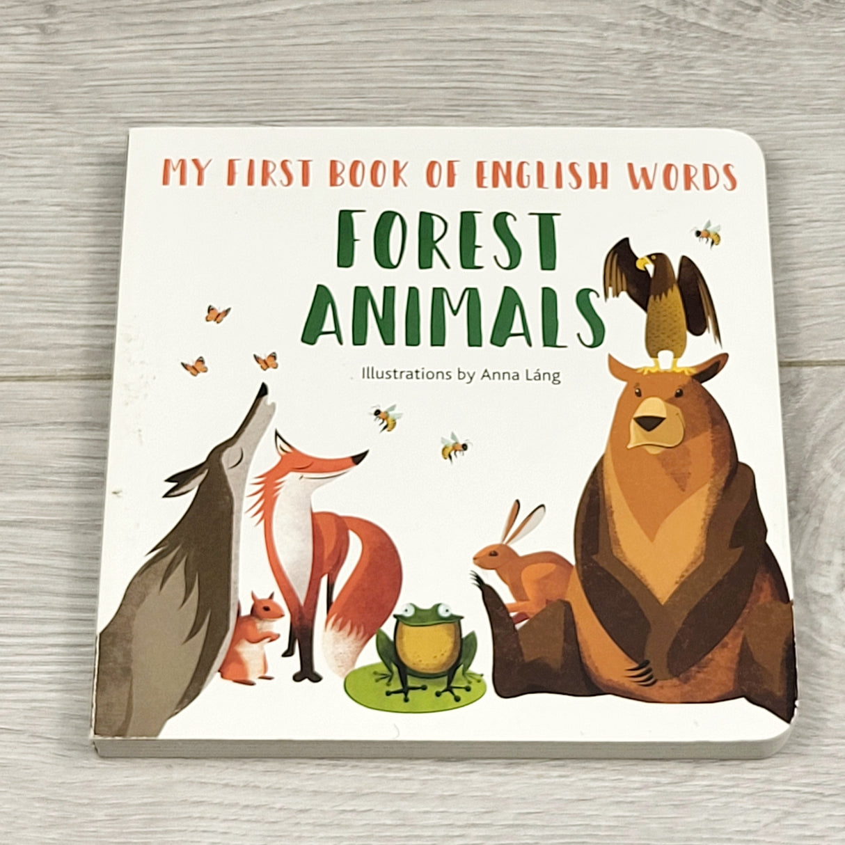 MIRE4 - My First Book of English Words: Forest Animals. Board book