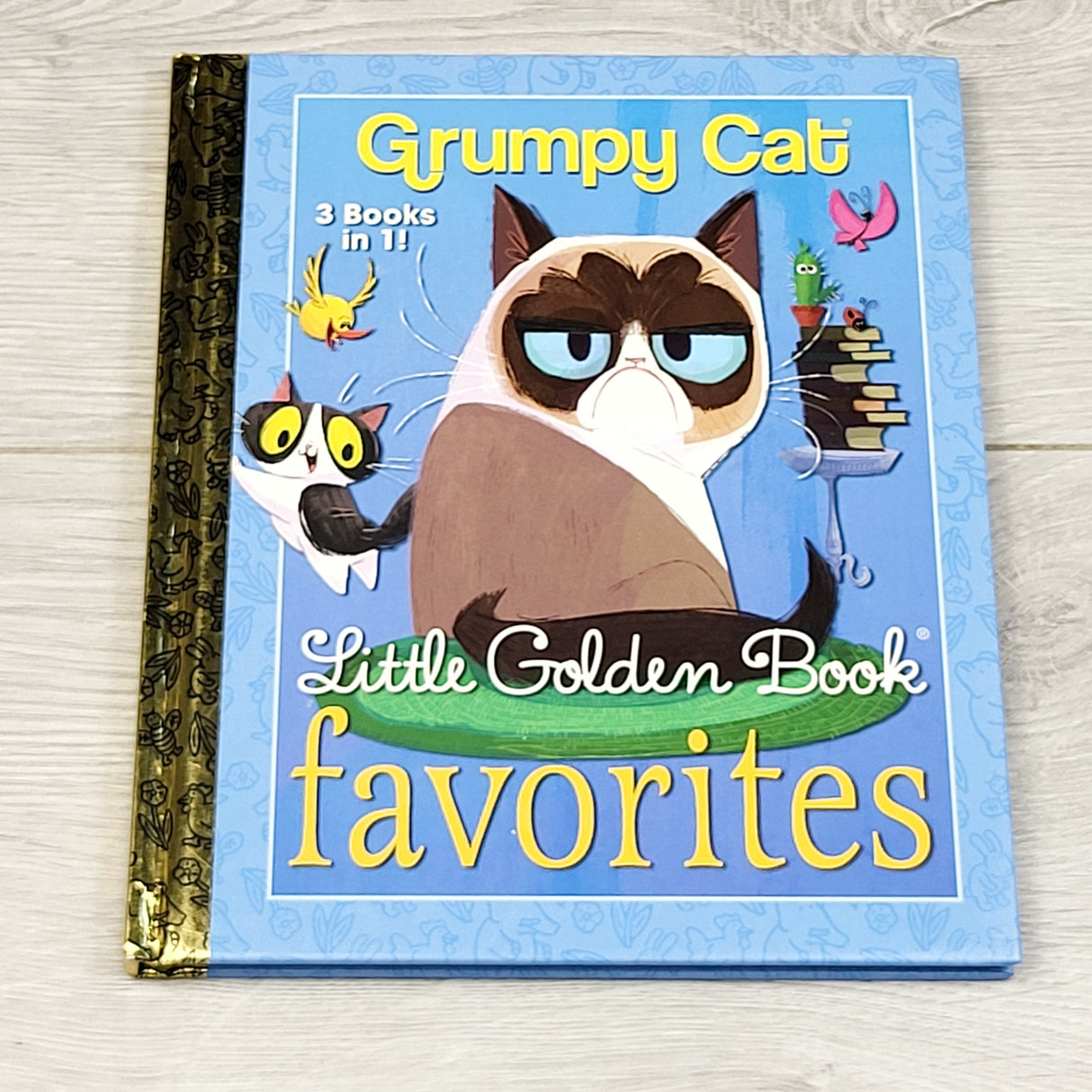 MIRE4 - Grumpy Cat Little Golden Book 3 Books in 1. Hardcover book