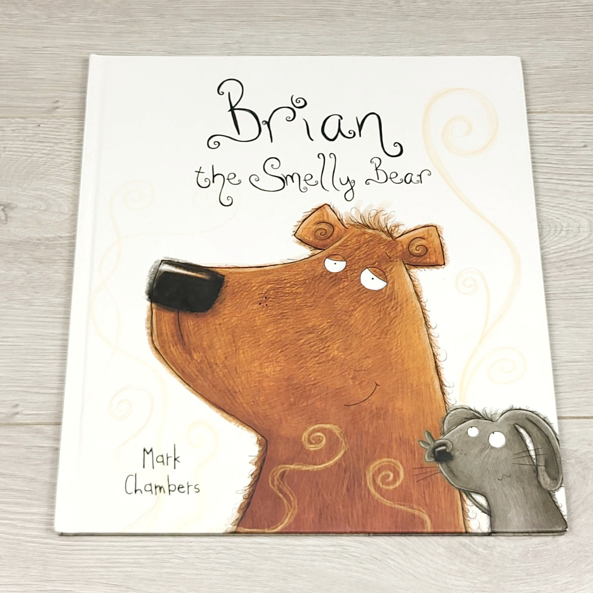 MIRE4 - Brian the Smelly Bear. Large hardcover book