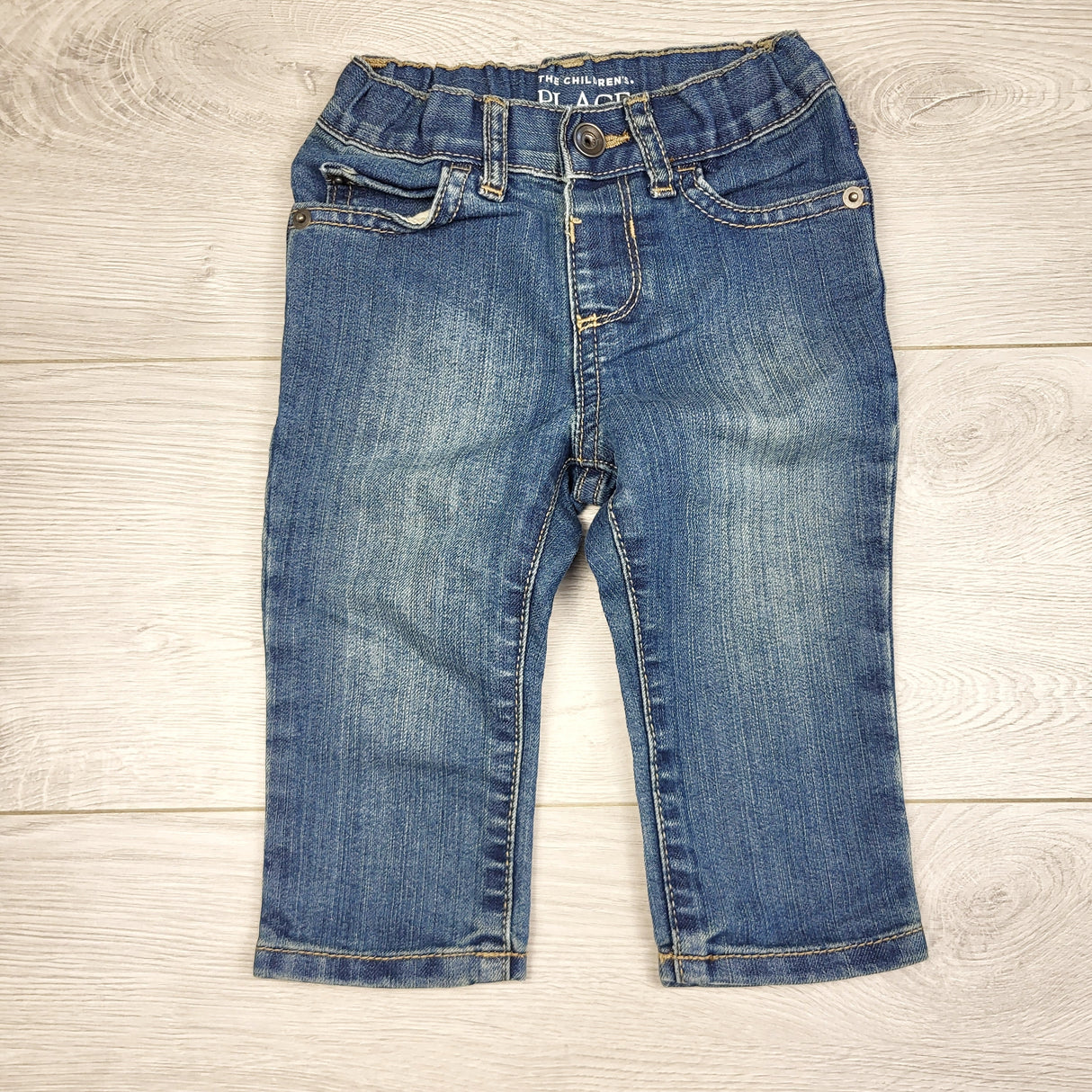 AWAT1 - Children's Place distressed skinny jeans. Size 6-9 months