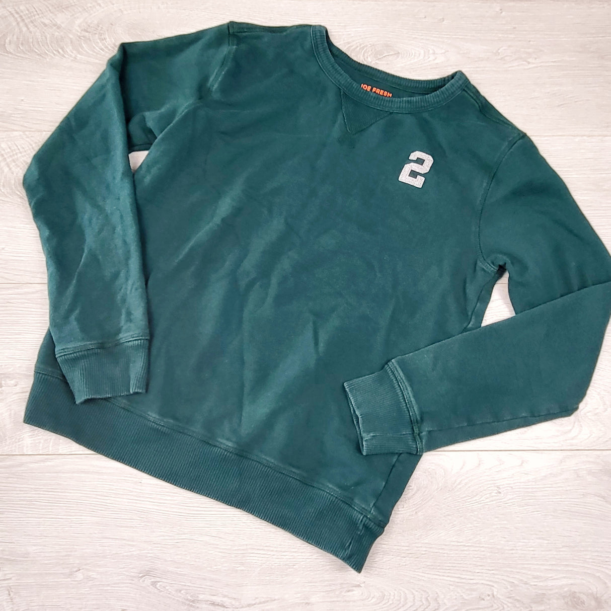 SPLT3 - Joe forest green sweatshirt. Size 14