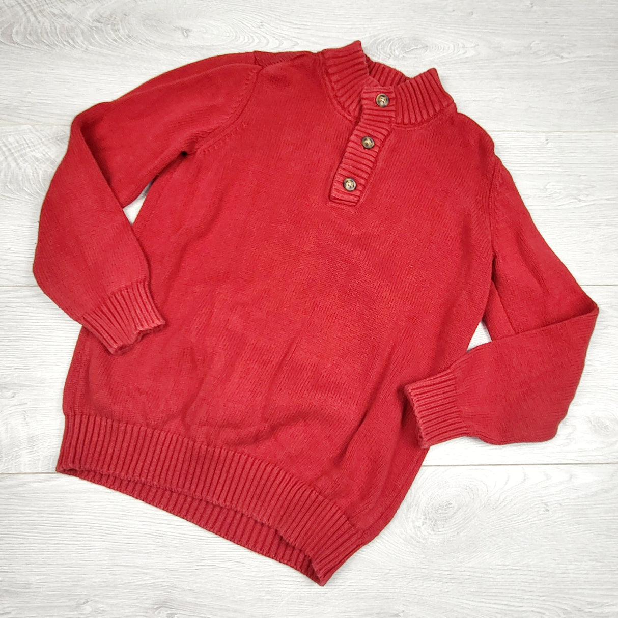 DPAR1 - Carters red pullover sweater. Size 8