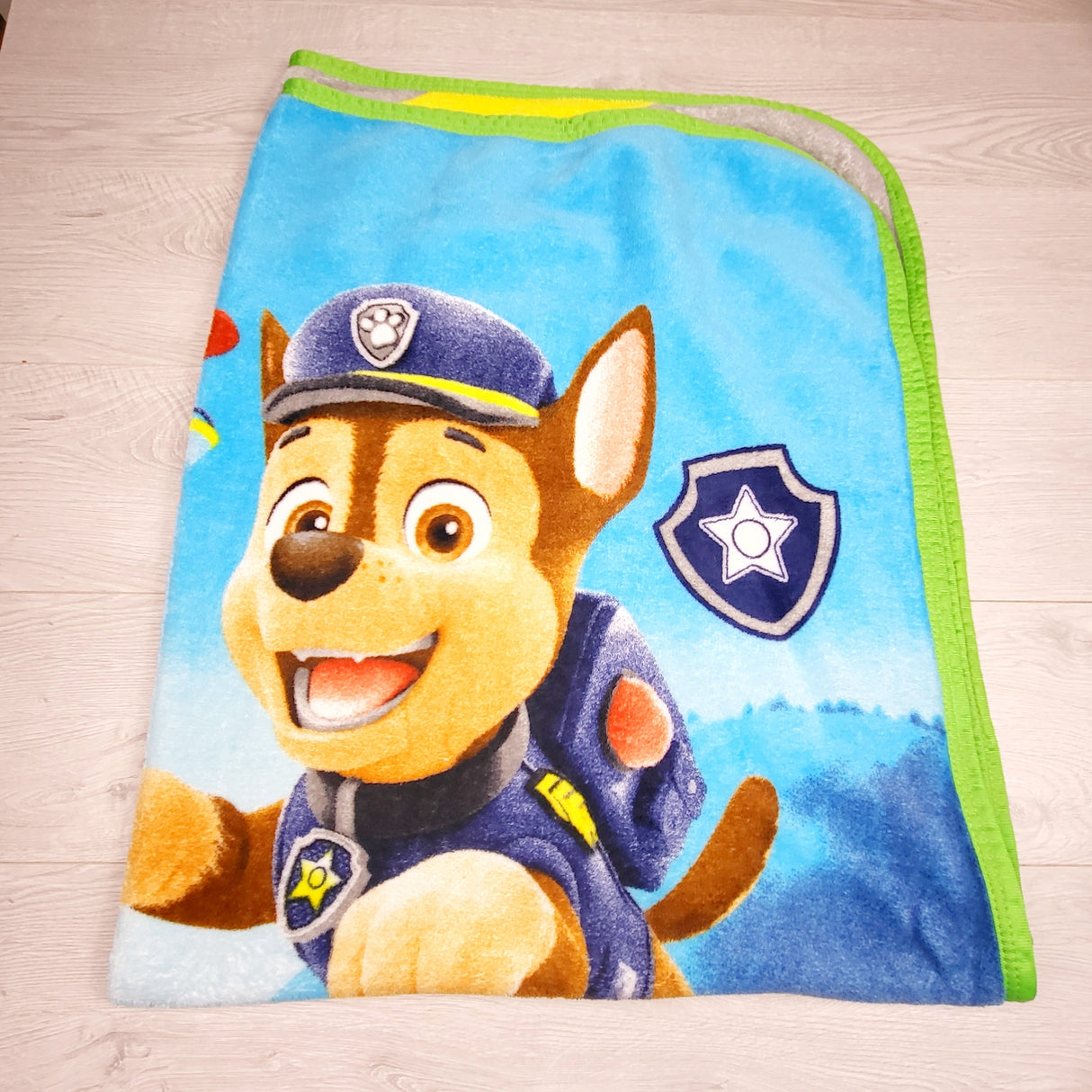 AWAT2 - Plush Paw Patrol blanket. Local pick up or delivery only