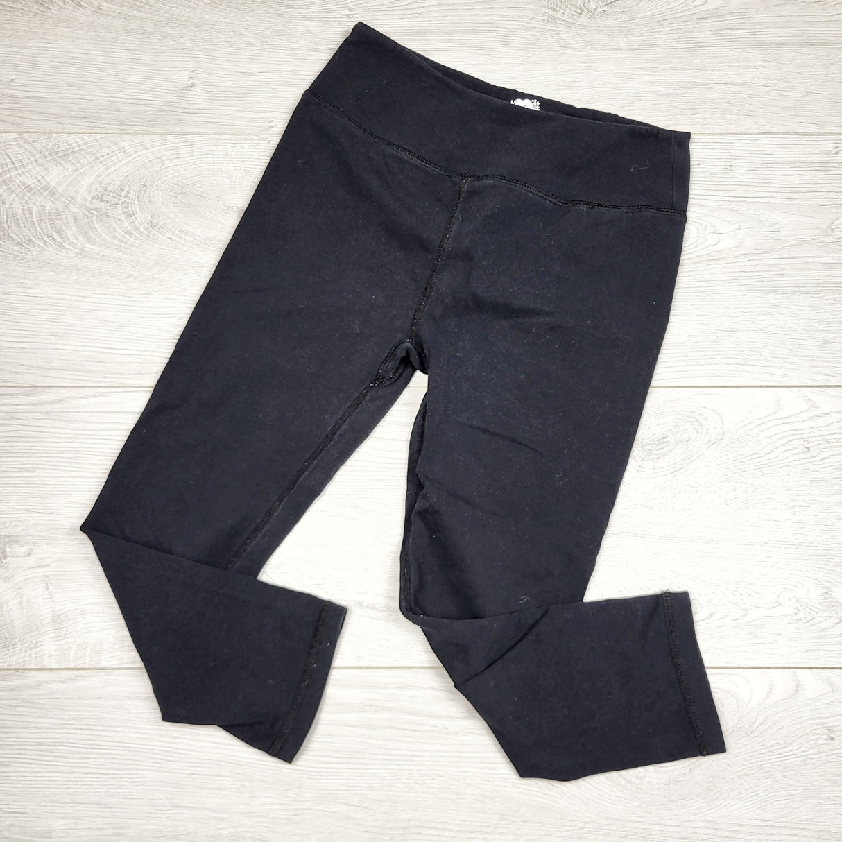 BNG3 - Roots black cotton leggings. Size 5/6