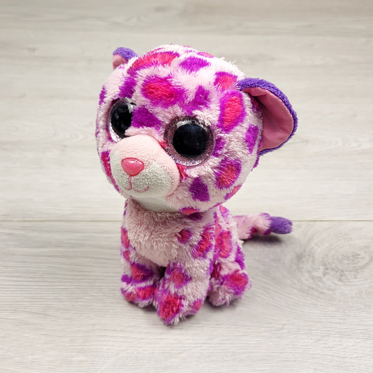 BNG4 - Ty leopard print plush