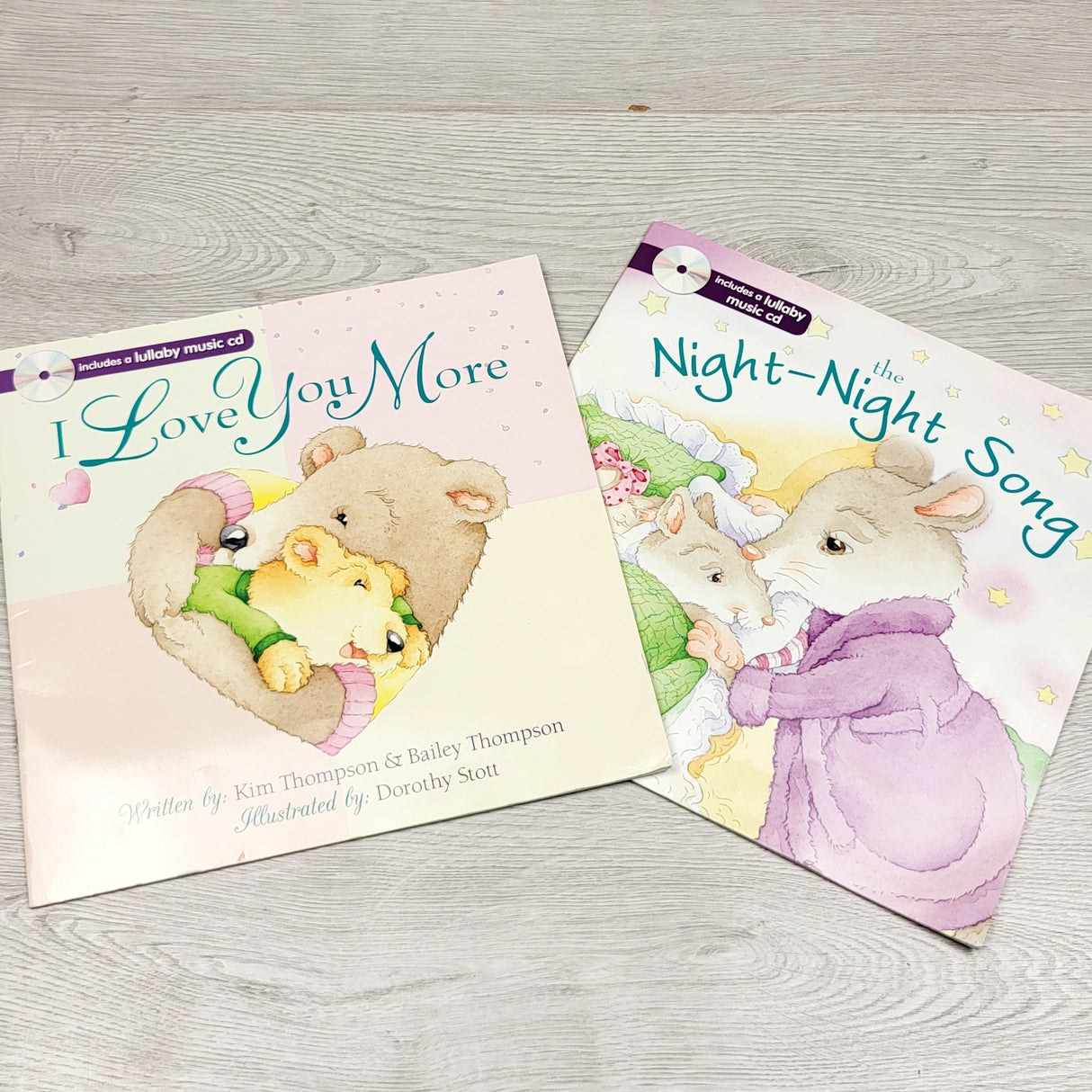 BNG4 - Pair of soft cover books with sing-a-long CDs