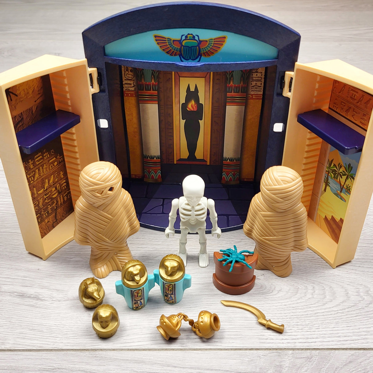 MHAN2 - Playmobil Egyptian Tomb play box