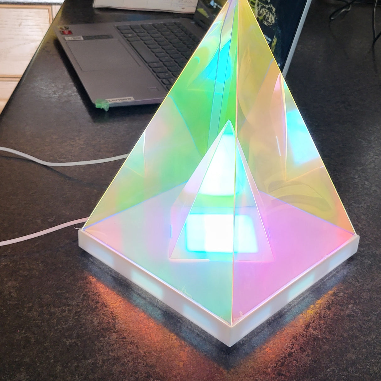 ZPXT3 - USB pyramid lamp. Local pick up or delivery only