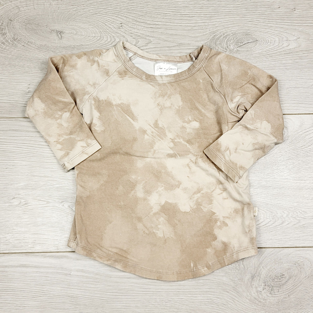 ECRS2 - Jax and Lennon tie dyed bamboo shirt. Size 6-12 months