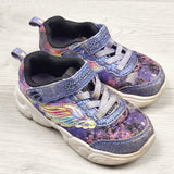 RMAZ1 - Skechers "Magical Collection" glitter sneakers. Size 8