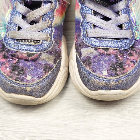 RMAZ1 - Skechers "Magical Collection" glitter sneakers. Size 8