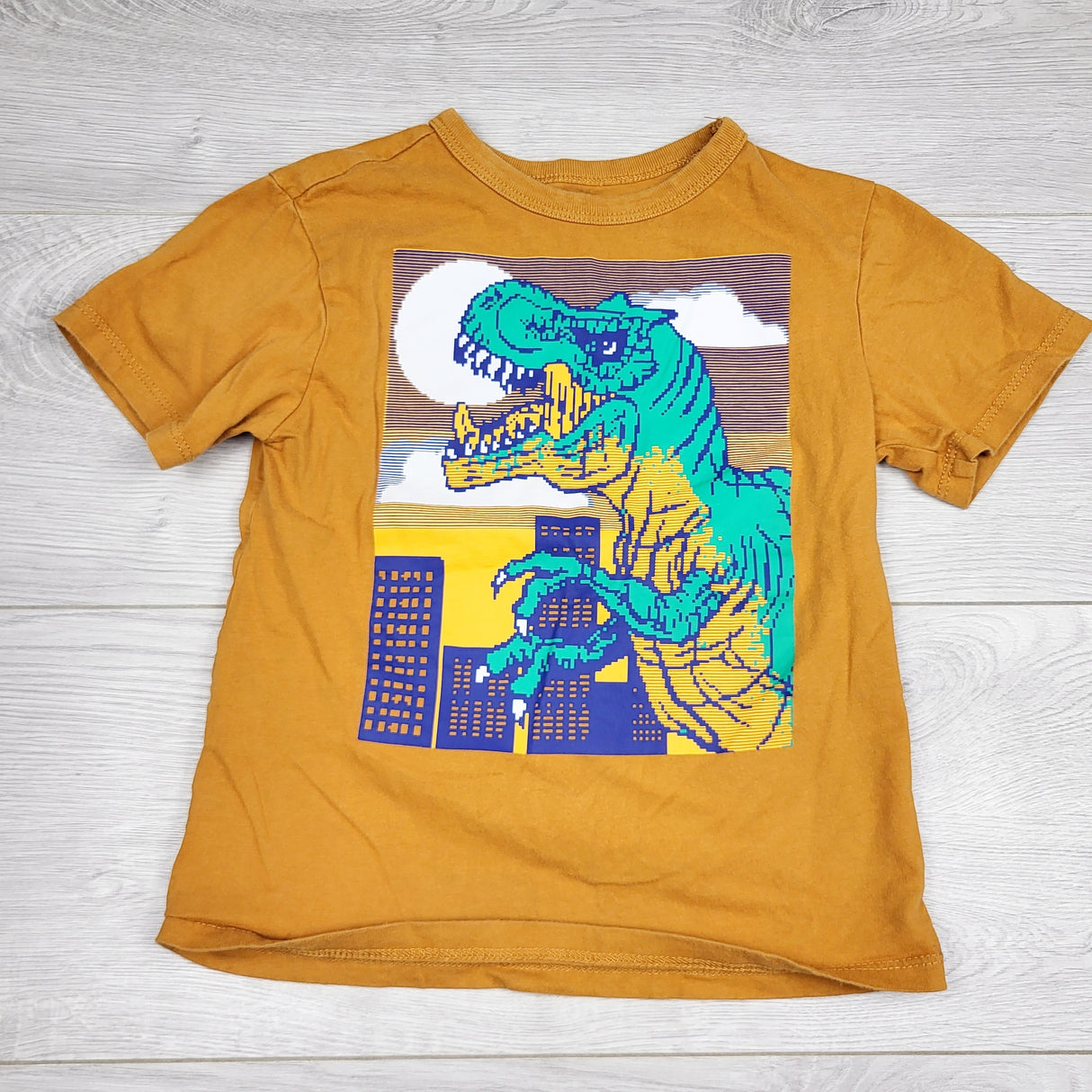 RMAZ2 - Children's Place t-shirt with T-Rex. Size 4T